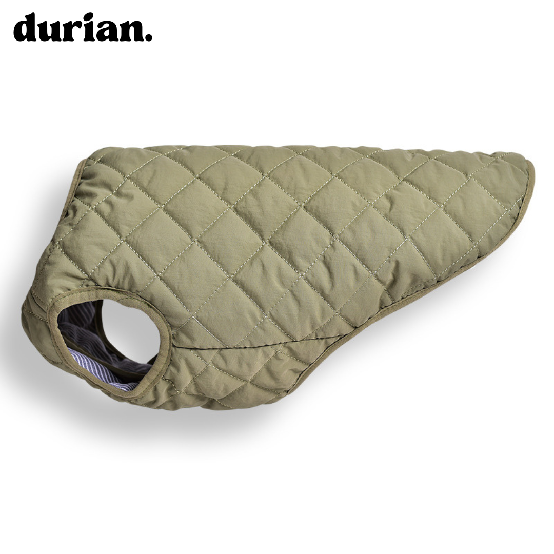 durian. Quilted Dog Vest｜Lightweight Warm Padded Jacket｜For Small & Medium Dogs