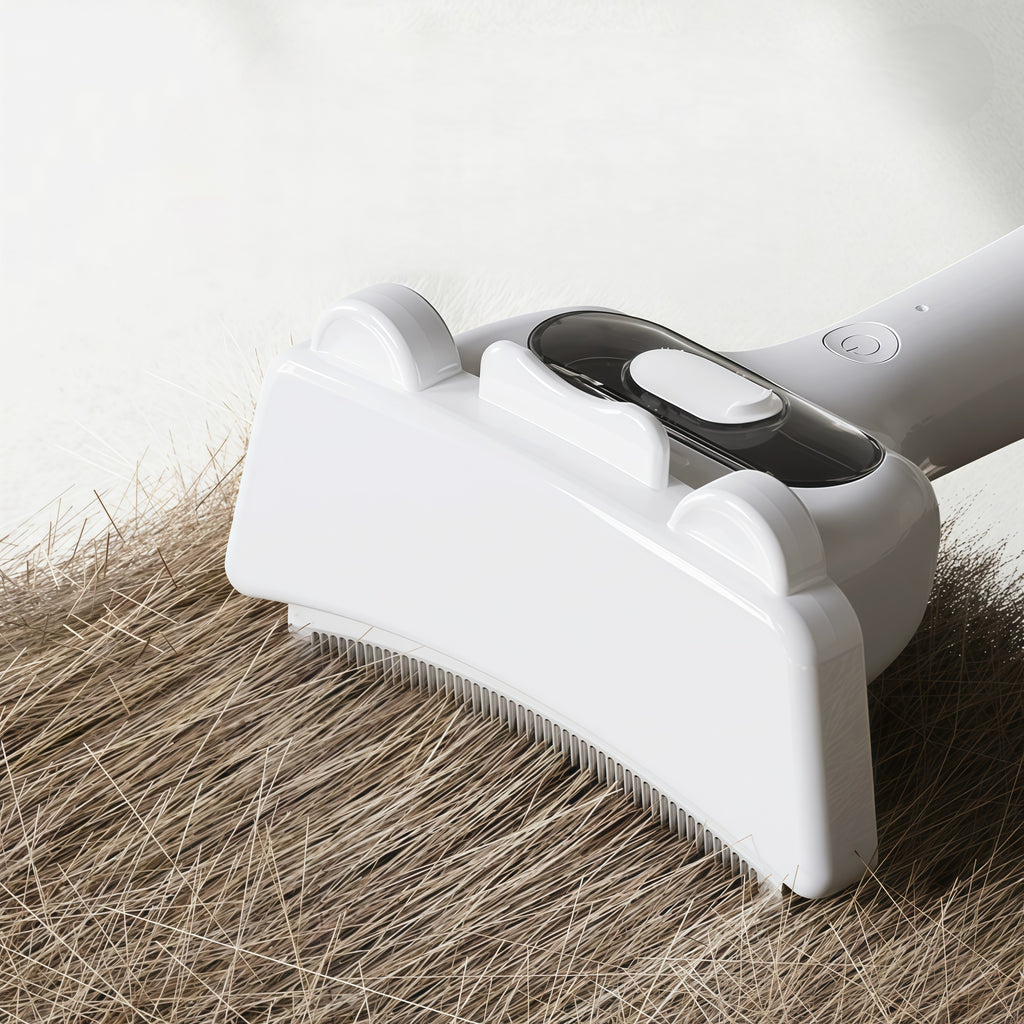 3-in-1 Pet Mist Brush for Cats & Dogs | Deshedding, Detangling & Massage Grooming Comb