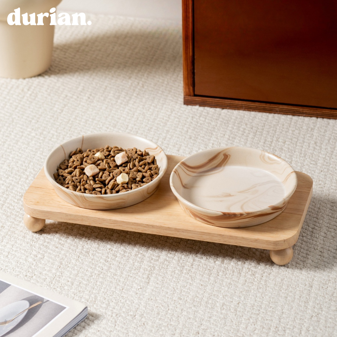 The Ceramic Double Bowl