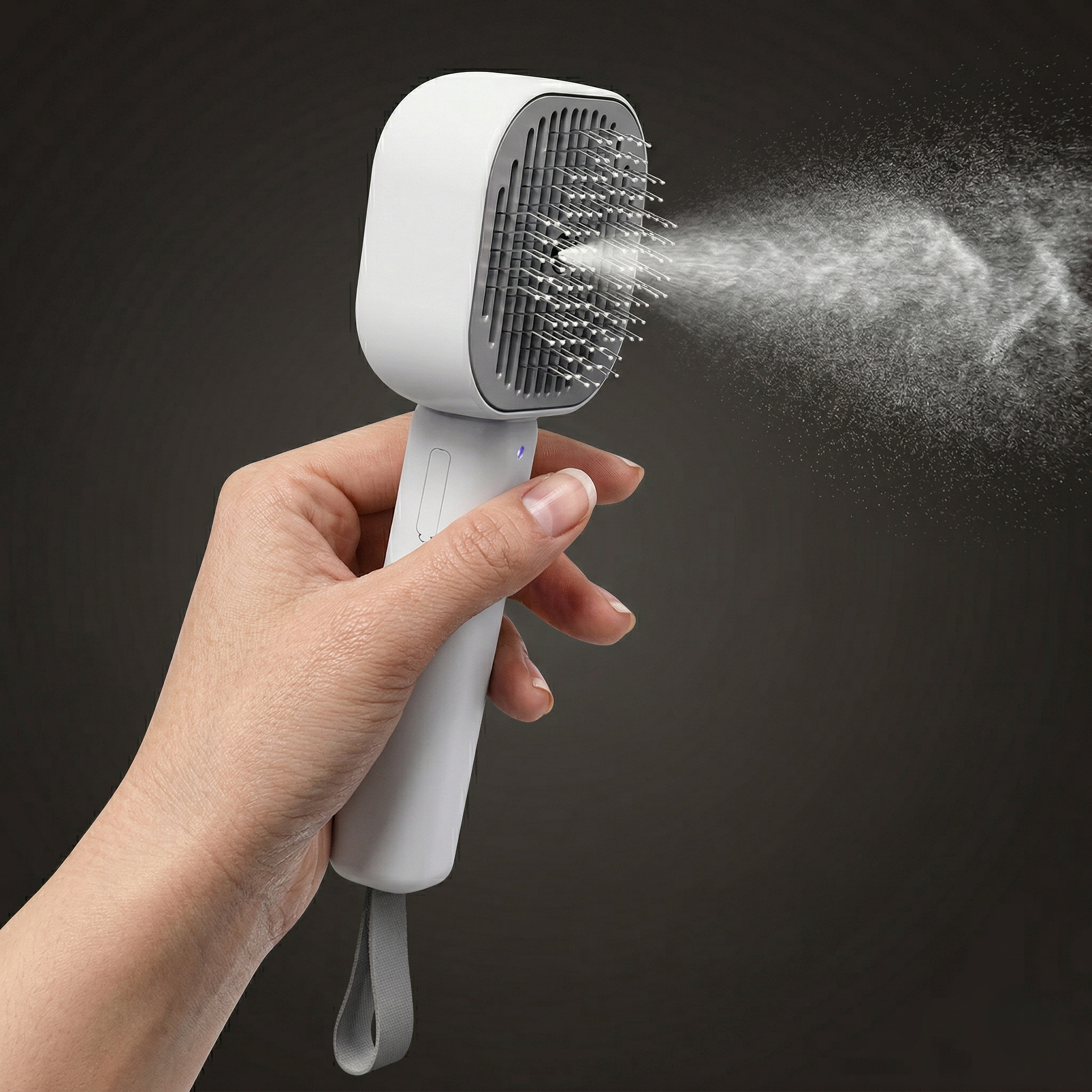 3-in-1 Pet Steamy Brush - Professional Electric Mist Pet Grooming & Deshedding Comb for Cats & Dogs - Anti-Static Pet Massage Brush