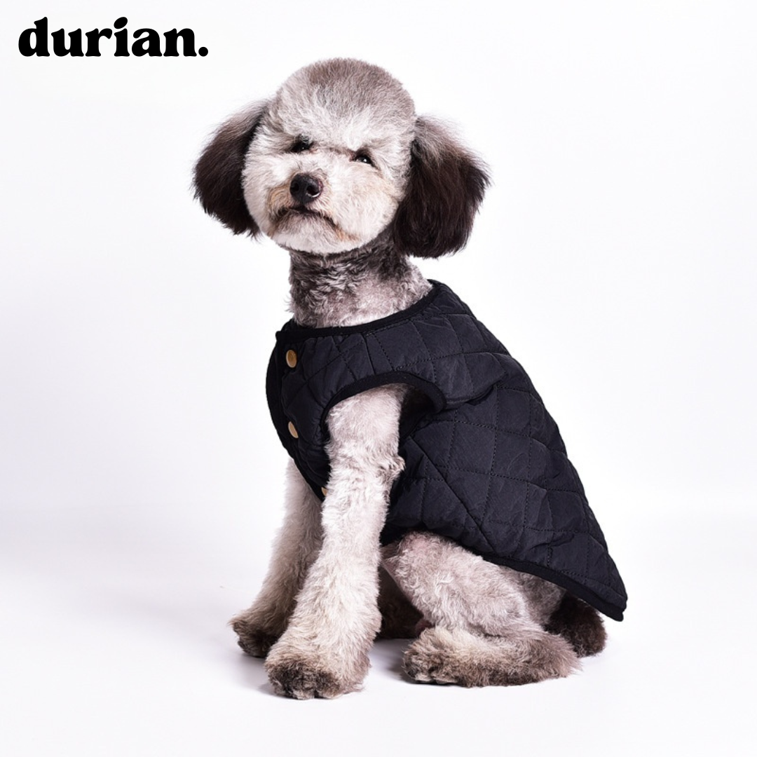 durian. Quilted Dog Vest｜Lightweight Warm Padded Jacket｜For Small & Medium Dogs