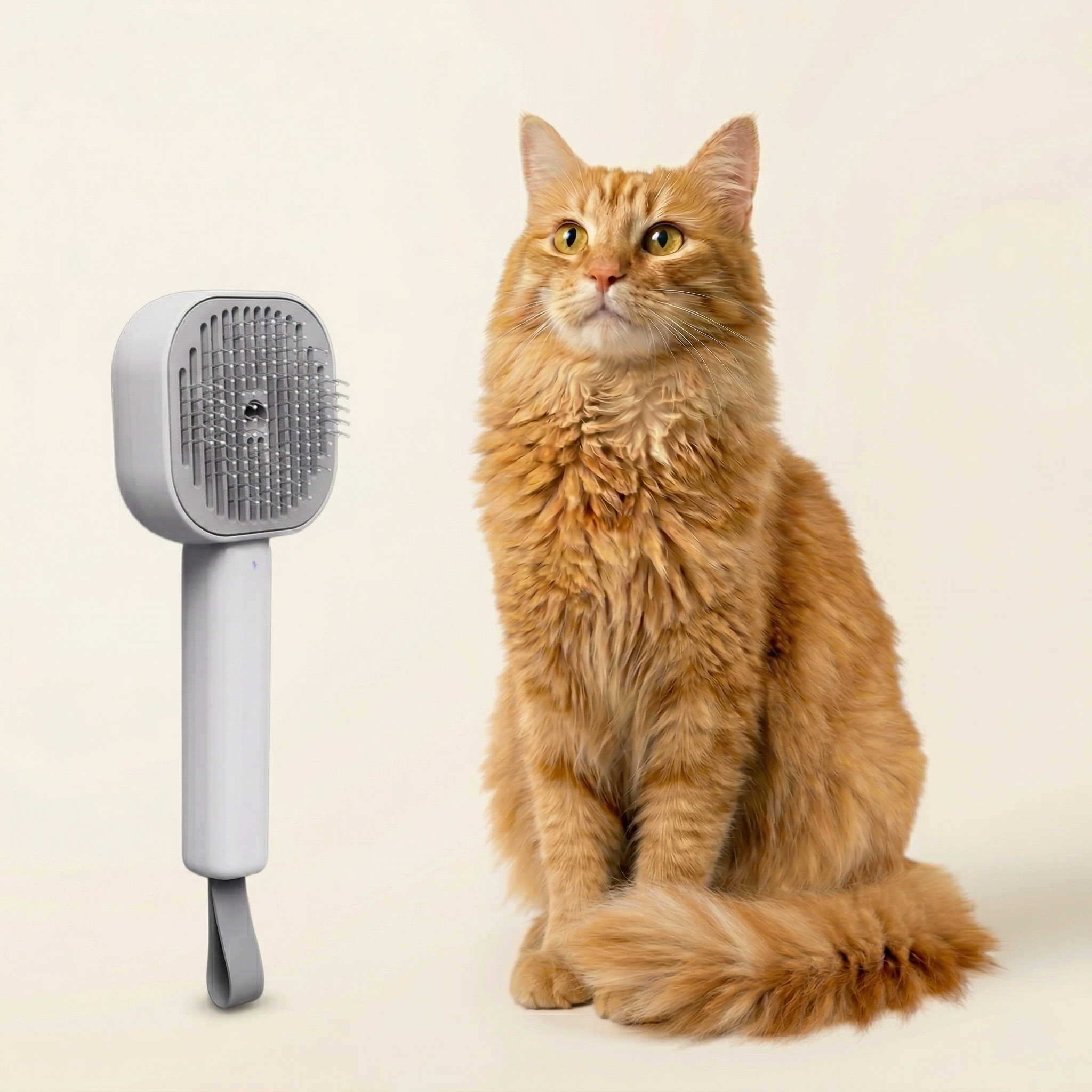 3-in-1 Pet Steamy Brush - Professional Electric Mist Pet Grooming & Deshedding Comb for Cats & Dogs - Anti-Static Pet Massage Brush