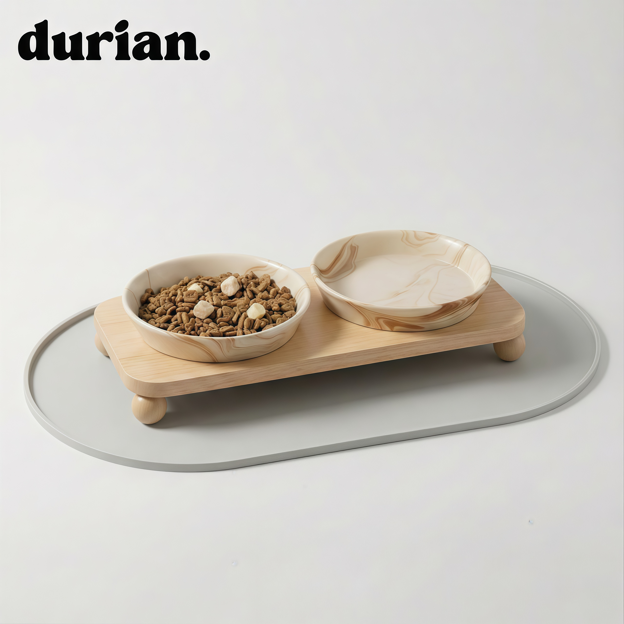 The Ceramic Double Bowl